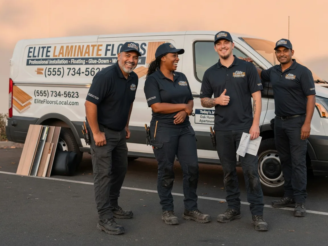 Laminate flooring installation company in Gilman, IA